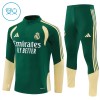Tréninkový Mikina Real Madrid Čtvrt Zip 2026-27 Zelená pro Děti Tréninkový Mikina Real Madrid Čtvrt Zip 2026-27 Zelená pro Děti