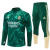Tréninkový Mikina Real Madrid Čtvrt Zip 2026-27 Zelená pro Muži