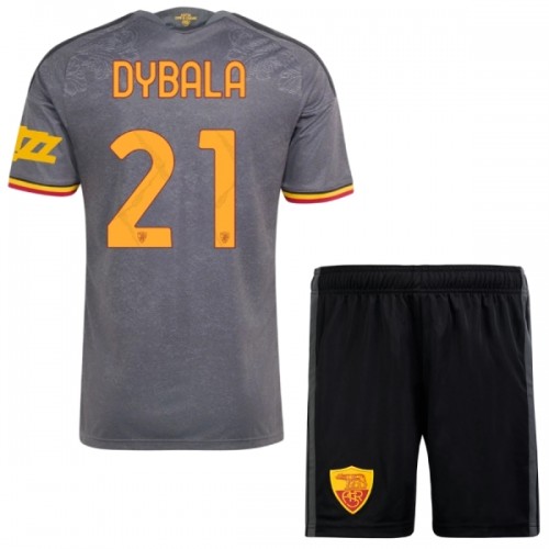 Oficiální Fotbalový Dres AS Řím Dybala 21 Třetí 2026-27 pro Děti Oficiální Fotbalový Dres AS Řím Dybala 21 Třetí 2026-27 pro Děti