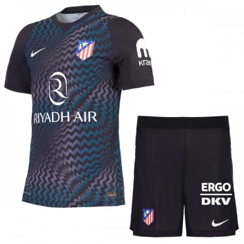 Oficiální Fotbalový Dres Brankářské Atlético Madrid 2026-27 Černá pro Děti Oficiální Fotbalový Dres Brankářské Atlético Madrid 2026-27 Černá pro Děti