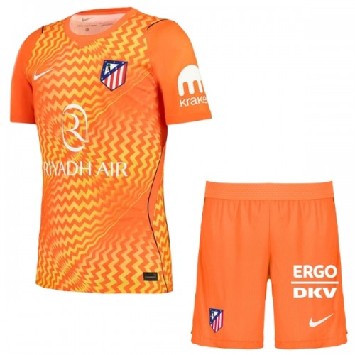Oficiální Fotbalový Dres Brankářské Atlético Madrid 2026-27 Oranžový pro Děti Oficiální Fotbalový Dres Brankářské Atlético Madrid 2026-27 Oranžový pro Děti