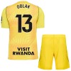 Oficiální Fotbalový Dres Brankářské Atlético Madrid Oblak 13 2026-27 Žlutá pro Děti Oficiální Fotbalový Dres Brankářské Atlético Madrid Oblak 13 2026-27 Žlutá pro Děti