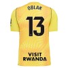 Oficiální Fotbalový Dres Brankářské Atlético Madrid Oblak 13 2026-27 Žlutá pro Muži Oficiální Fotbalový Dres Brankářské Atlético Madrid Oblak 13 2026-27 Žlutá pro Muži