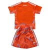 Oficiální Fotbalový Dres Brankářské Real Madrid 2026-27 Oranžový pro Děti