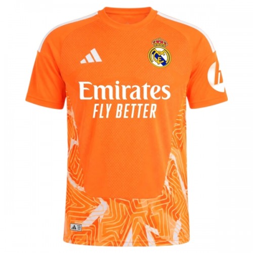 Oficiální Fotbalový Dres Brankářské Real Madrid 2026-27 Oranžový pro Muži Oficiální Fotbalový Dres Brankářské Real Madrid 2026-27 Oranžový pro Muži