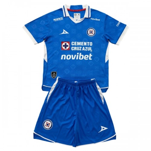 Oficiální Fotbalový Dres Cruz Azul Domácí 2026-27 pro Děti Oficiální Fotbalový Dres Cruz Azul Domácí 2026-27 pro Děti