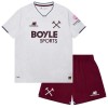 Oficiální Fotbalový Dres West Ham United Hostující 2026-27 pro Děti Oficiální Fotbalový Dres West Ham United Hostující 2026-27 pro Děti