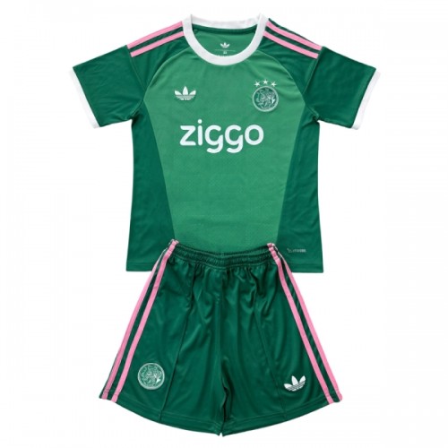 Oficiální Fotbalový Dres Brankářské Ajax Amsterdam 2026-27 Zelená pro Děti Oficiální Fotbalový Dres Brankářské Ajax Amsterdam 2026-27 Zelená pro Děti
