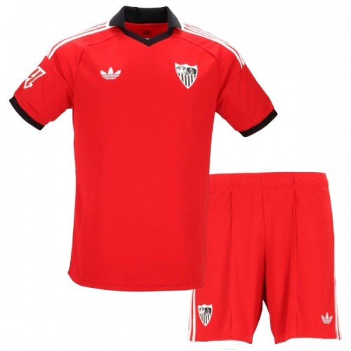 Oficiální Fotbalový Dres Sevilla FC Hostující 2026-27 pro Děti Oficiální Fotbalový Dres Sevilla FC Hostující 2026-27 pro Děti