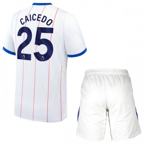 Oficiální Fotbalový Dres Chelsea Caicedo 25 Třetí 2026-27 pro Děti Oficiální Fotbalový Dres Chelsea Caicedo 25 Třetí 2026-27 pro Děti