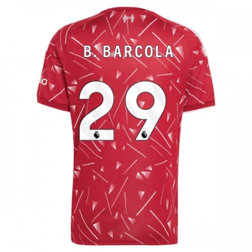 Oficiální Fotbalový Dres Liverpool B. Barcola 29 Domácí 2026-27 pro Muži Oficiální Fotbalový Dres Liverpool B. Barcola 29 Domácí 2026-27 pro Muži