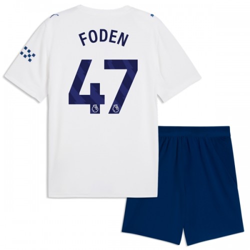 Oficiální Fotbalový Dres Manchester City Foden 47 Třetí 2026-27 pro Děti Oficiální Fotbalový Dres Manchester City Foden 47 Třetí 2026-27 pro Děti