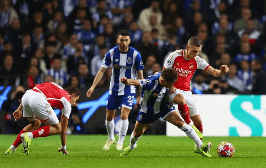 Arsenal prohrál 0:1 s Portem Arsenal prohrál 0:1 s Portem