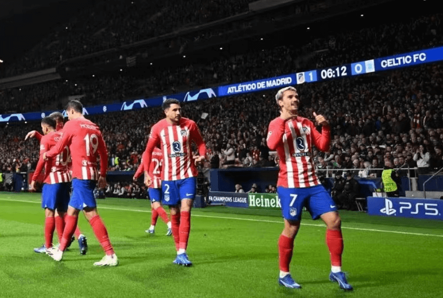 Atlético Madrid vede skupinovou fázi Ligy mistrů s neporazitelností Atlético Madrid vede skupinovou fázi Ligy mistrů s neporazitelností
